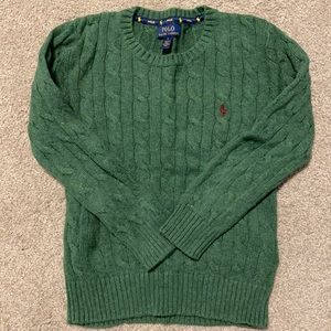 Polo Ralph Lauren Boys Green Sweater